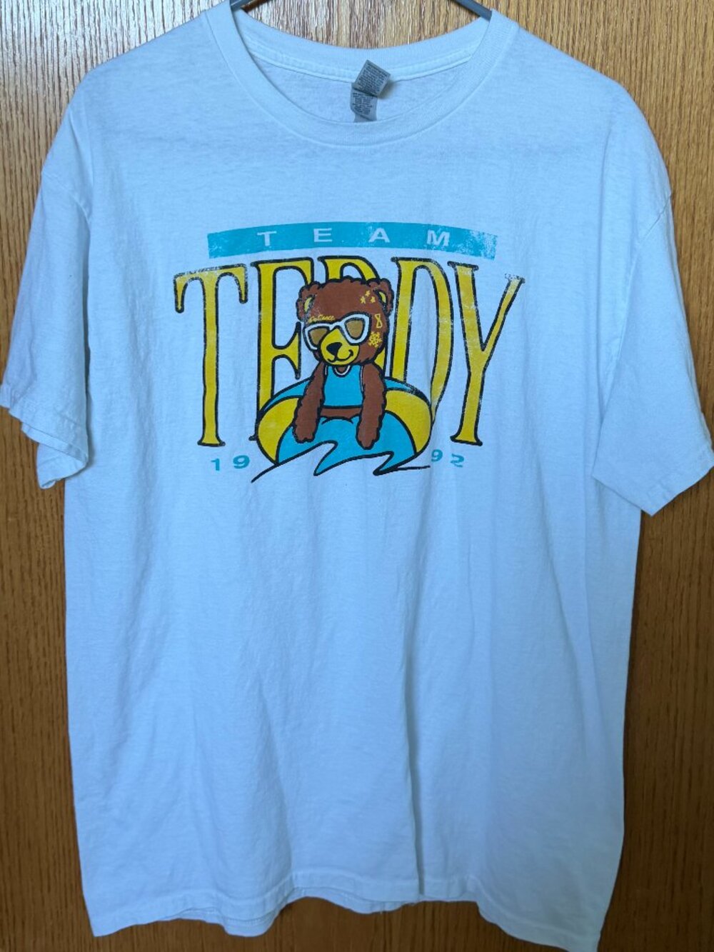 Teddy Swims Team Teddy Official Merch Tee Large